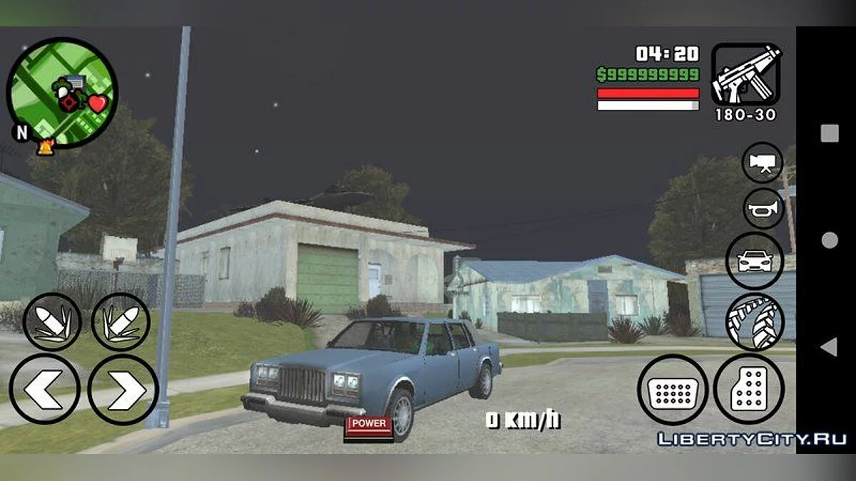 Вызов главных героев / GTA San Andreas (iOS, Android)