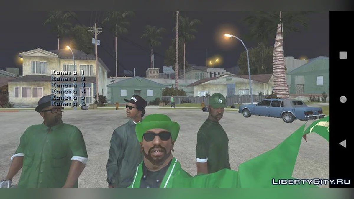 Вызов главных героев / GTA San Andreas (iOS, Android)