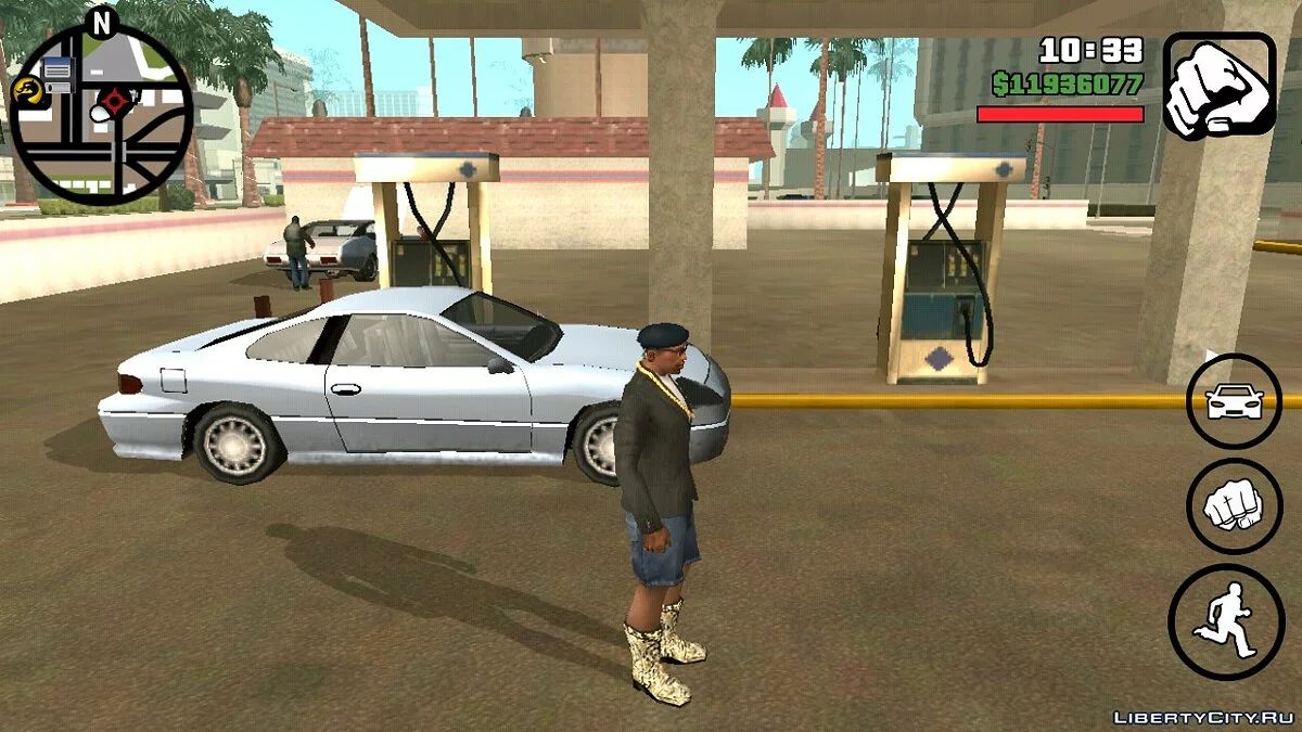 Жизненная ситуация V6 - автозаправка / GTA San Andreas (iOS, Android)