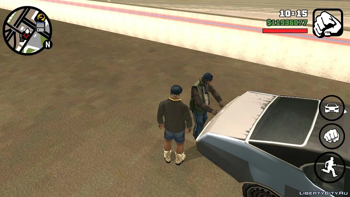 Жизненная ситуация V6 - автозаправка / GTA San Andreas (iOS, Android)