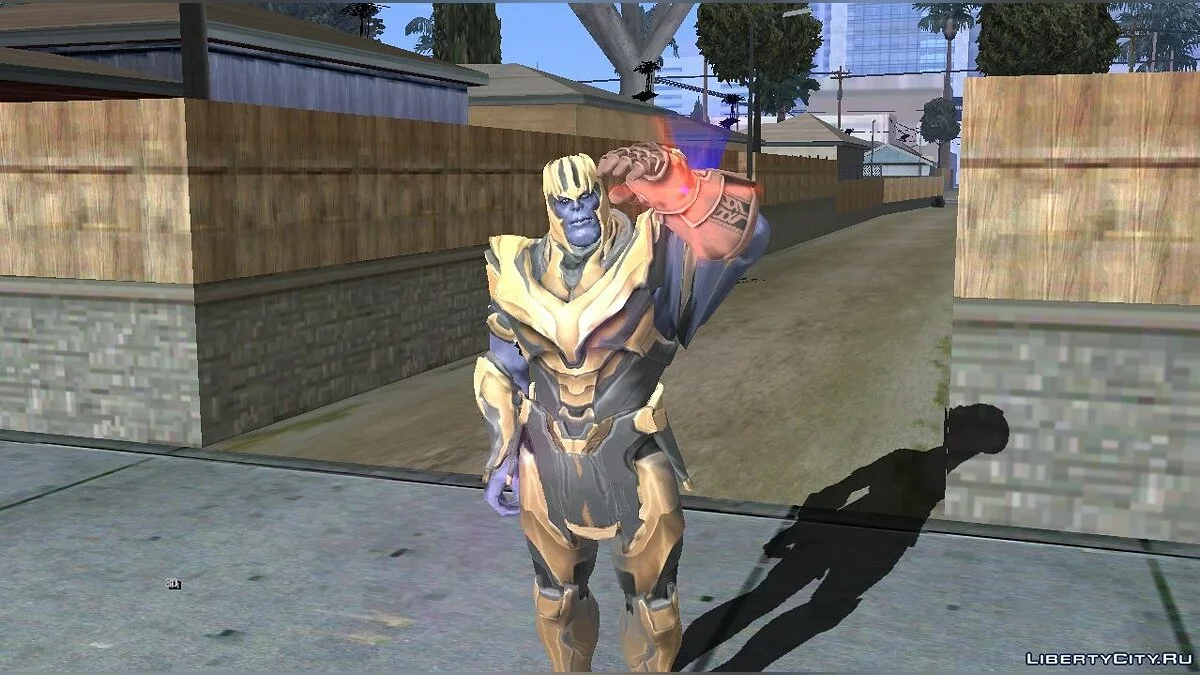 Thanos Endgame Mod  / GTA San Andreas (iOS, Android)