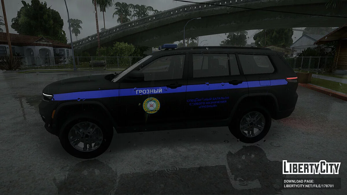 Jeep Полиция г. Грозный / GTA San Andreas
