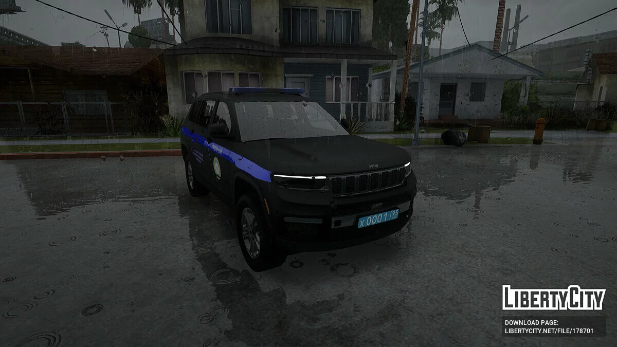 Jeep Полиция г. Грозный / GTA San Andreas