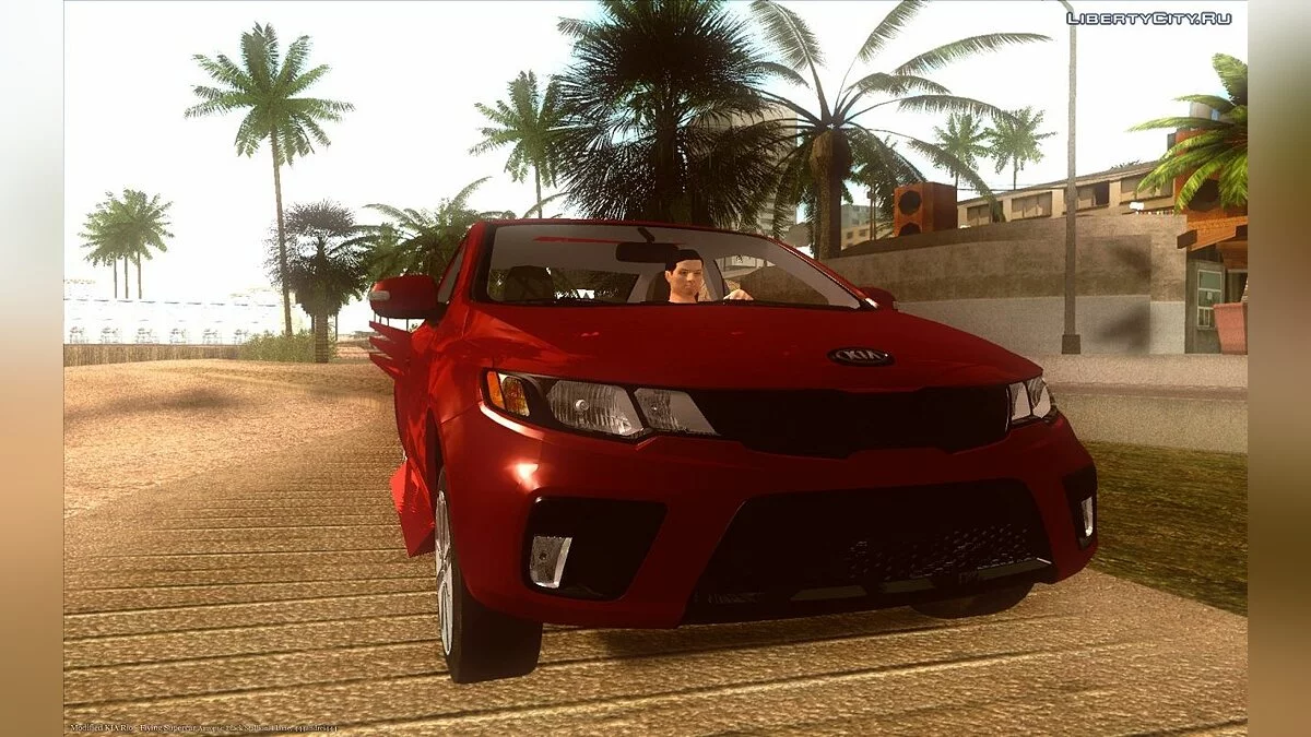 Modified Kia Rio - Flying Supercar / GTA San Andreas