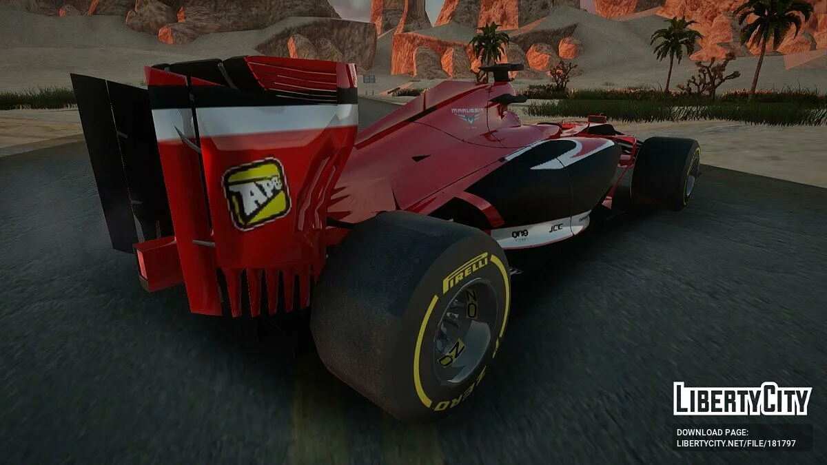 Marussia MR03 F1 2014 / GTA San Andreas