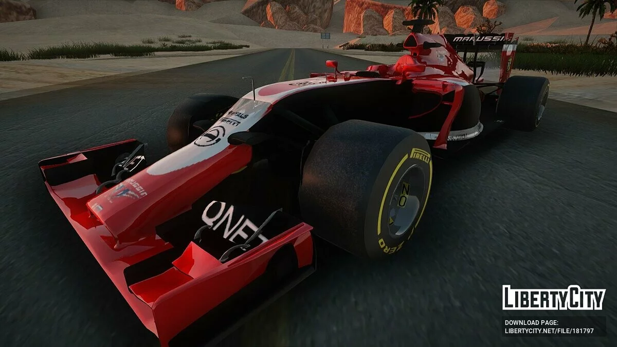 Marussia MR03 F1 2014 / GTA San Andreas