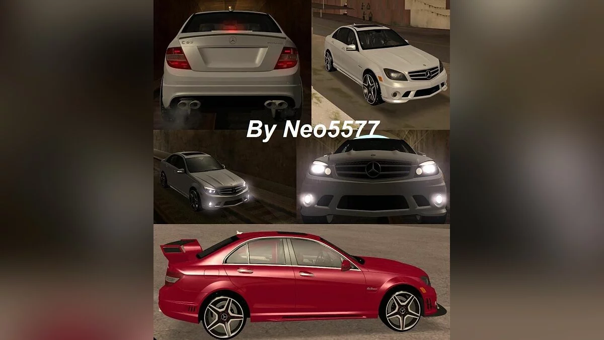 Mercedes-Benz C63 AMG / GTA San Andreas