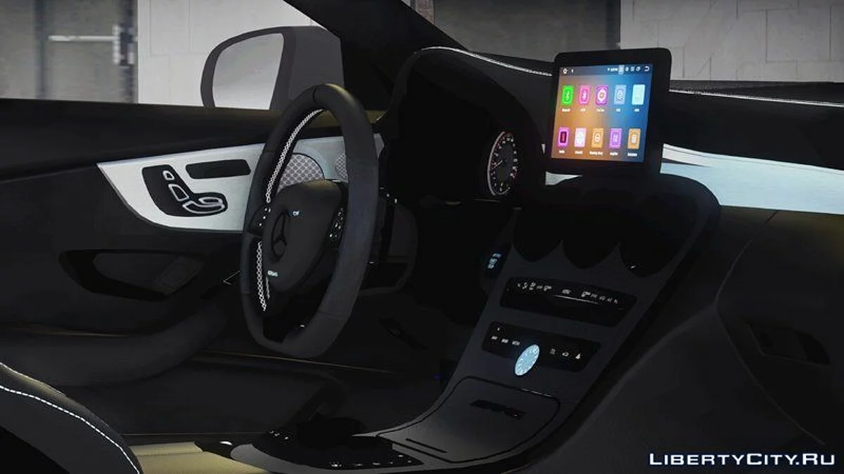 Mercedes-Benz C63 Coupe AMG Prior Design / GTA San Andreas