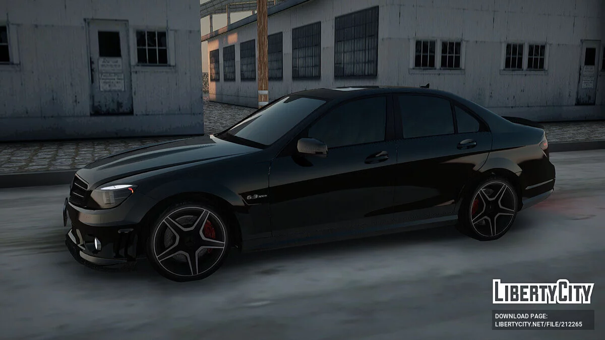 Mercedes-Benz C63 AMG / GTA San Andreas