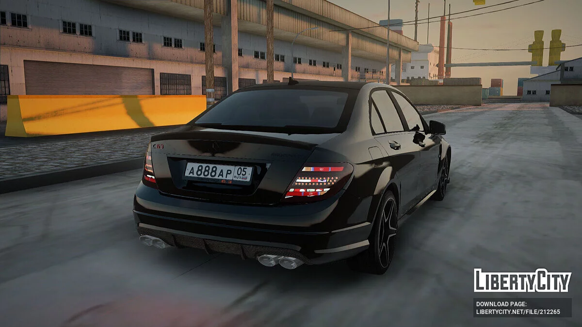 Mercedes-Benz C63 AMG / GTA San Andreas