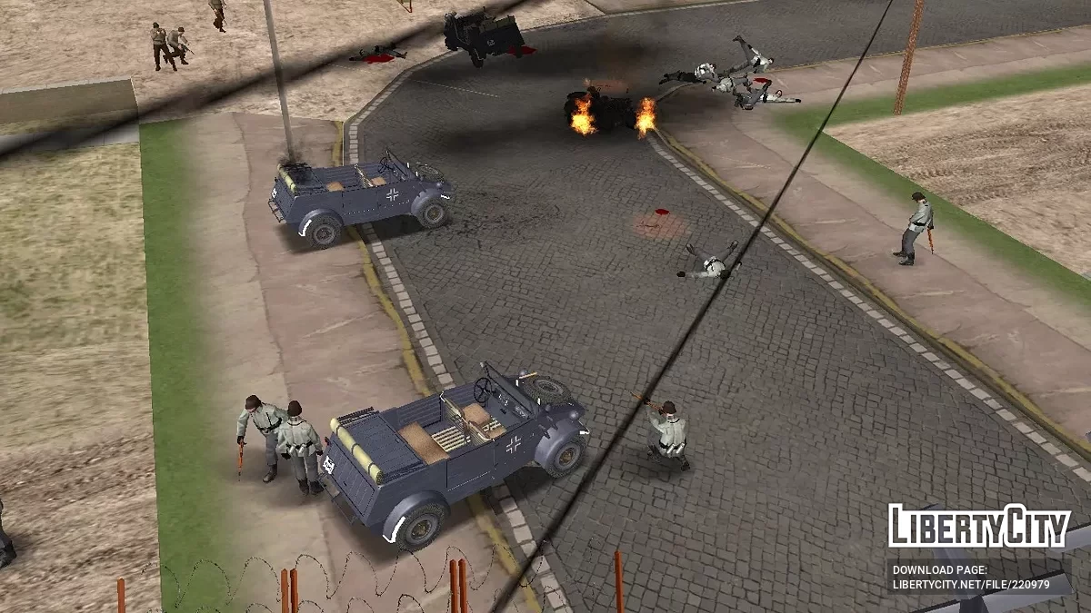 Война в Германии / GTA San Andreas