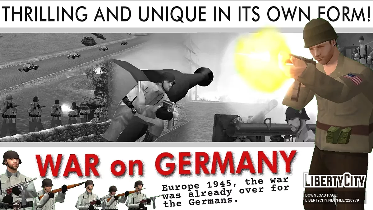 Война в Германии / GTA San Andreas