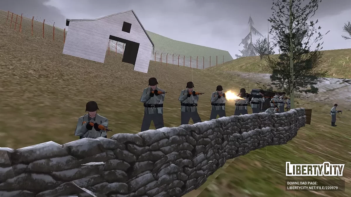 Война в Германии / GTA San Andreas