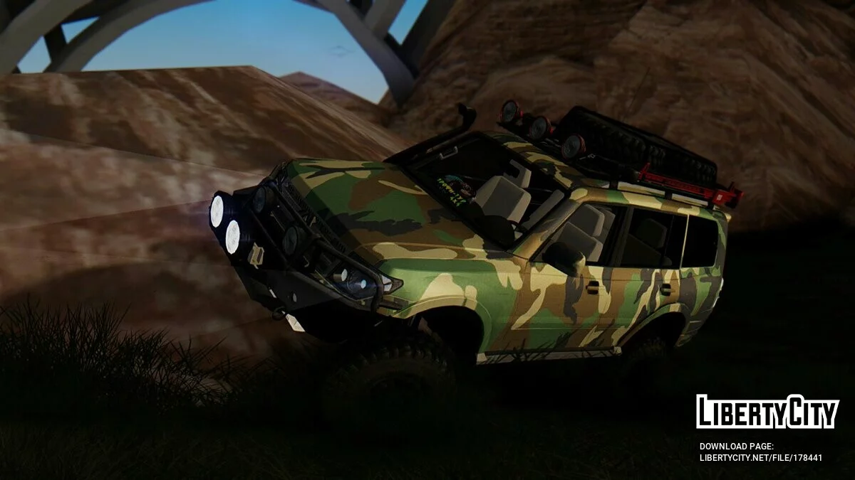 Mitsubishi Pajero IV Off Road / GTA San Andreas
