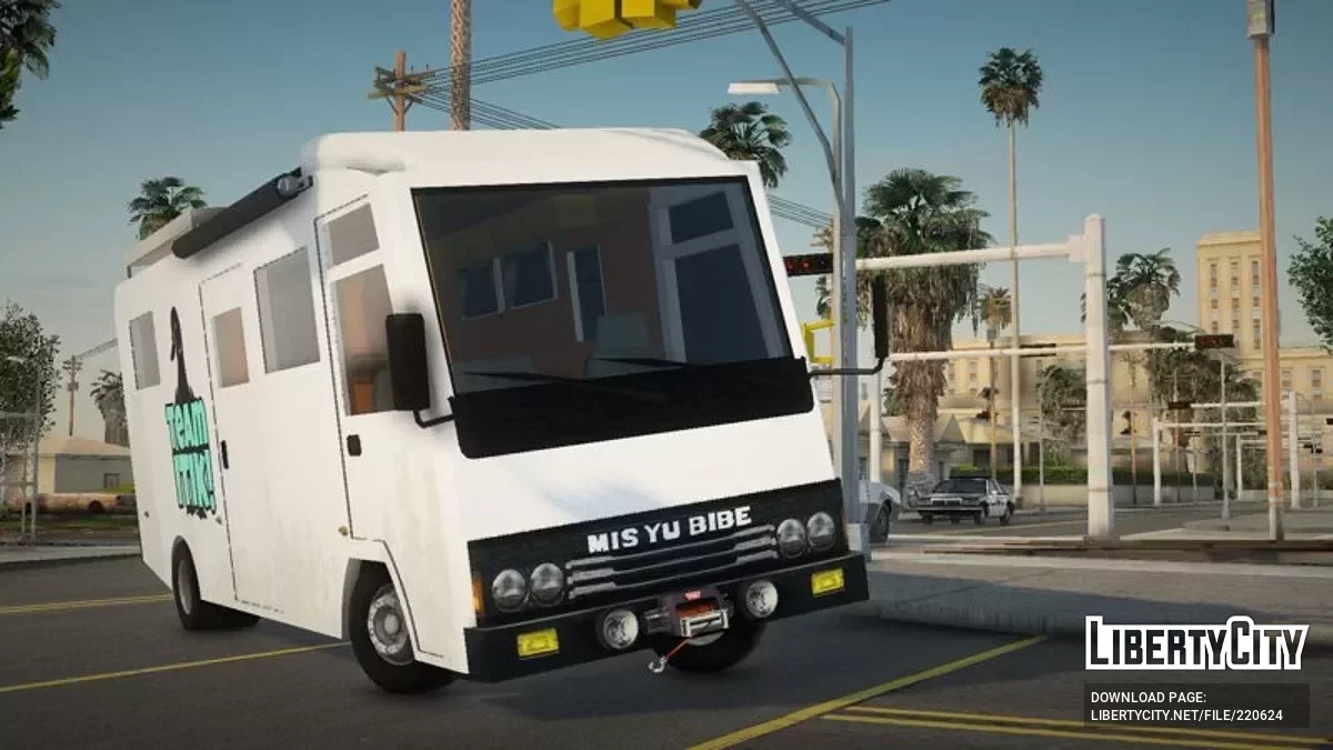 Mitsubishi Camper Van — Team Itik's Lokbu Camper Van / GTA San Andreas