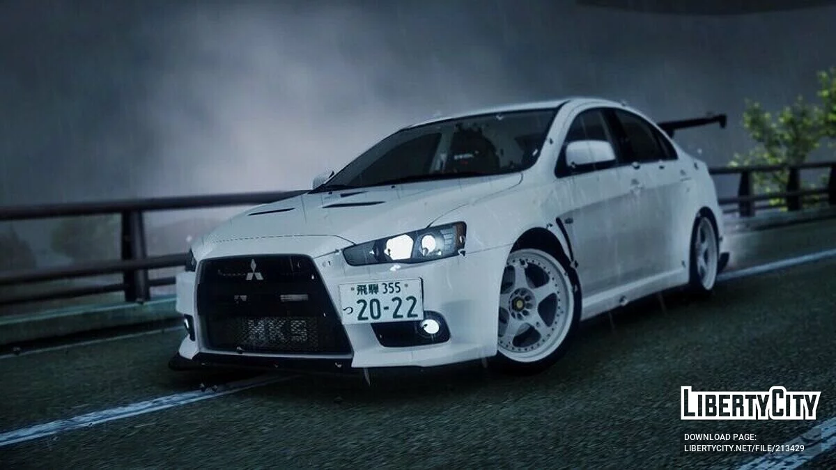 Mitsubishi Lancer Evolution X / GTA San Andreas