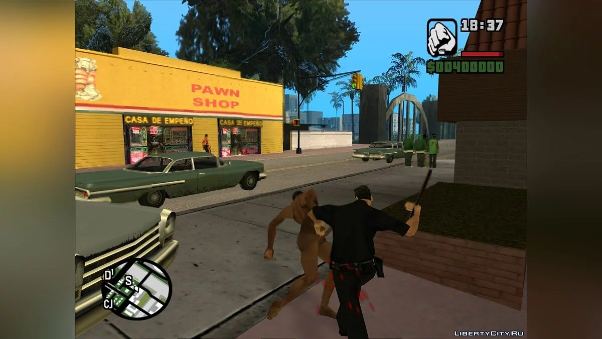 Nude mod for CJ / GTA San Andreas