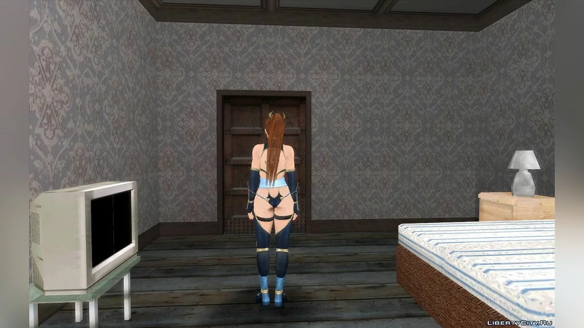 Касуми из игры Dead or Alive 5 / GTA San Andreas