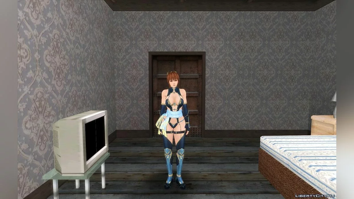 Касуми из игры Dead or Alive 5 / GTA San Andreas
