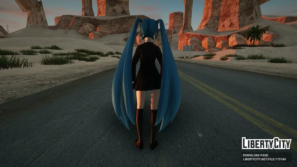 Мику Хацунэ / GTA San Andreas