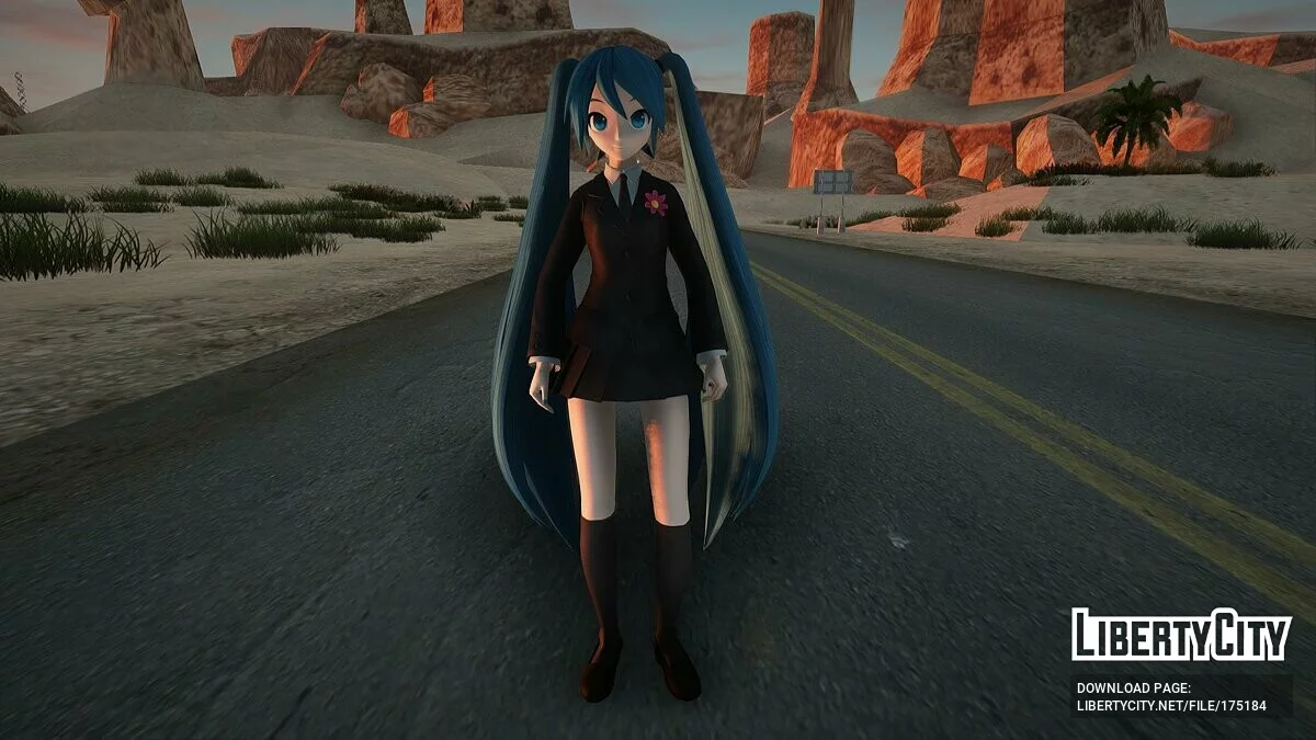 Мику Хацунэ / GTA San Andreas