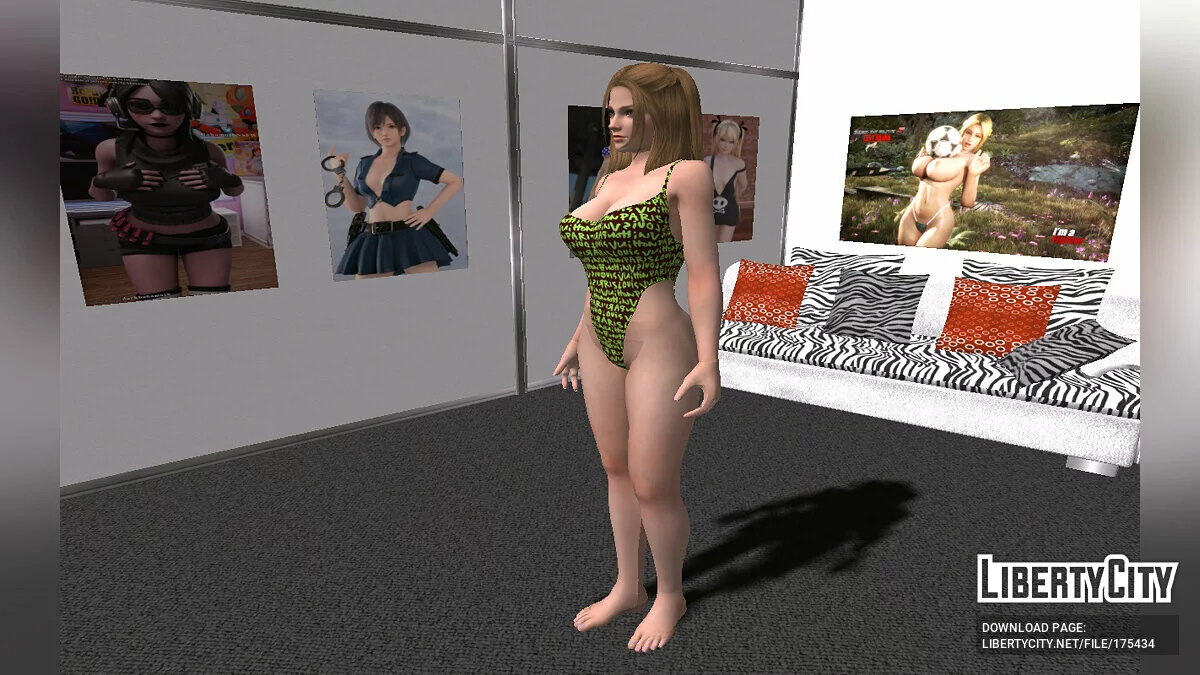 Тина Армстронг - купальник Луи Виттон / GTA San Andreas