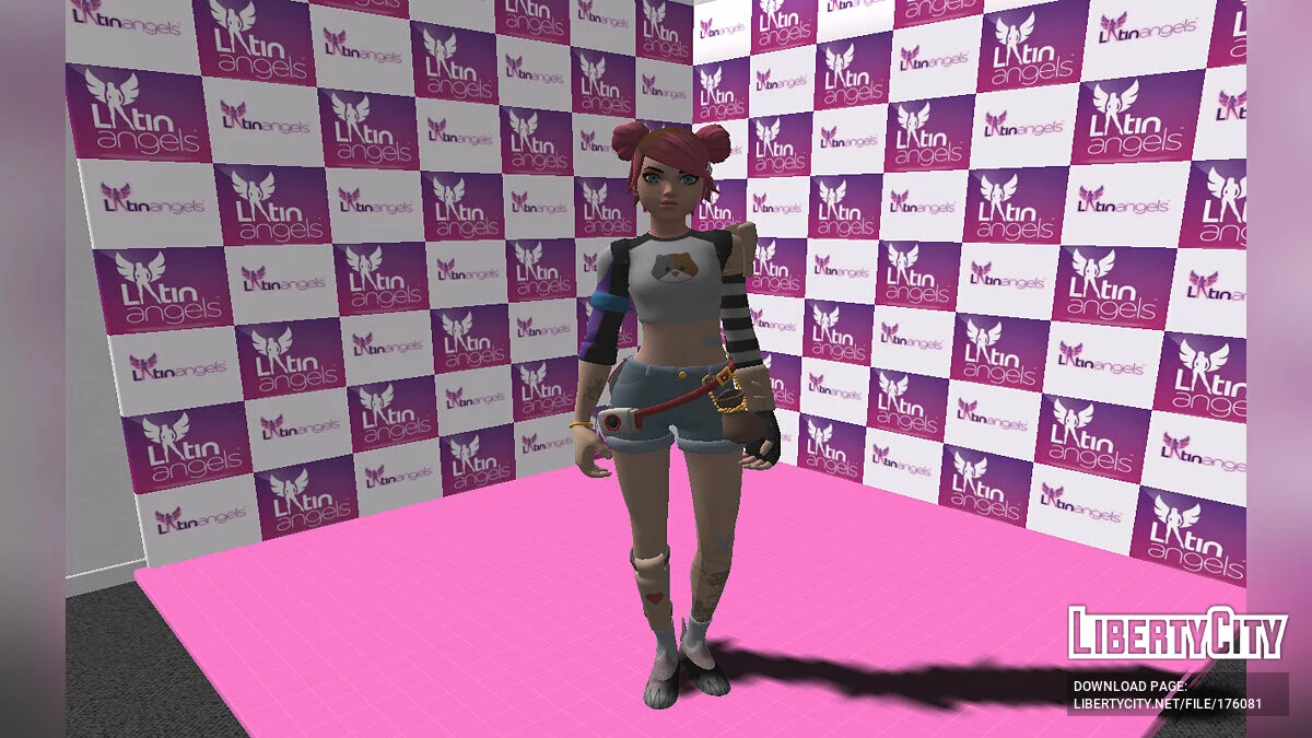 Летняя Грёза из Fortnite / GTA San Andreas