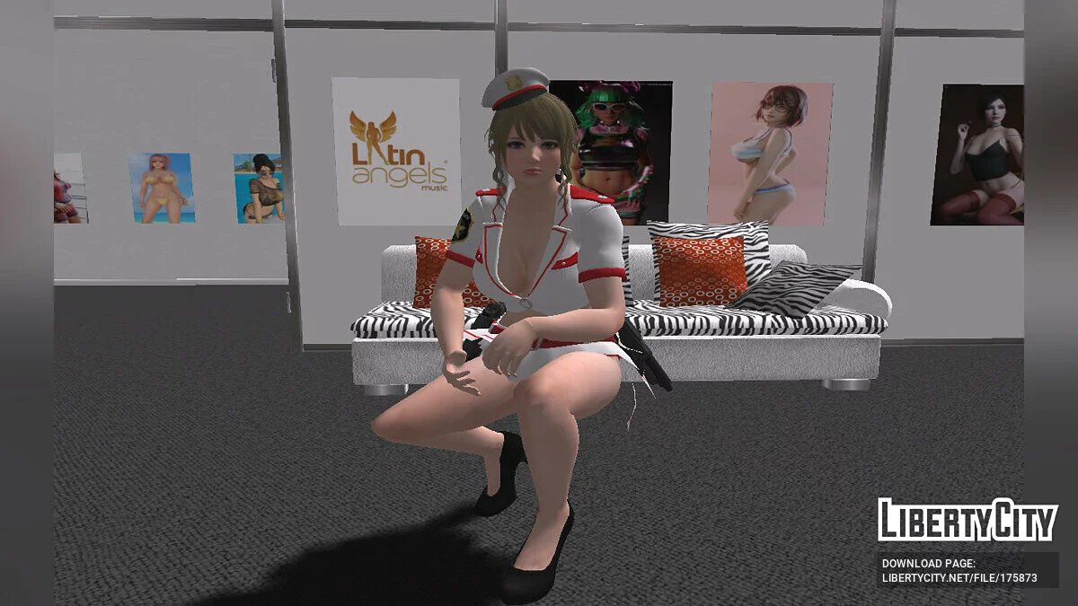 Моника - сексуальный коп / GTA San Andreas