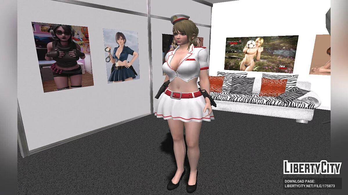 Моника - сексуальный коп / GTA San Andreas