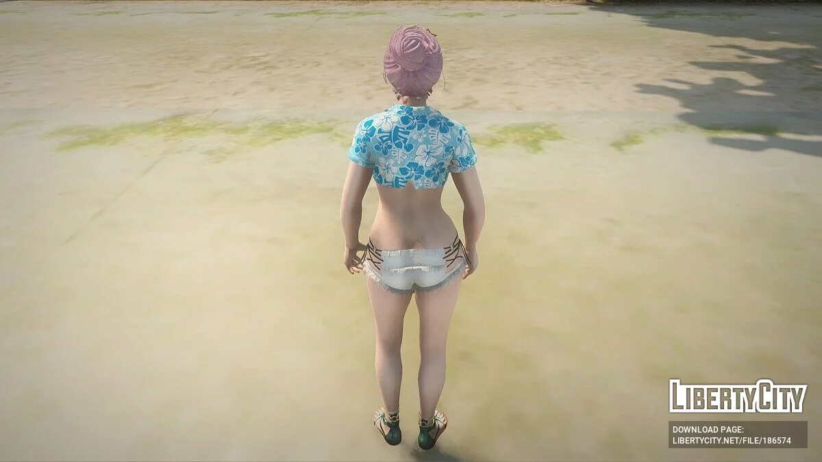Элиза в сексуальном наряде / GTA San Andreas
