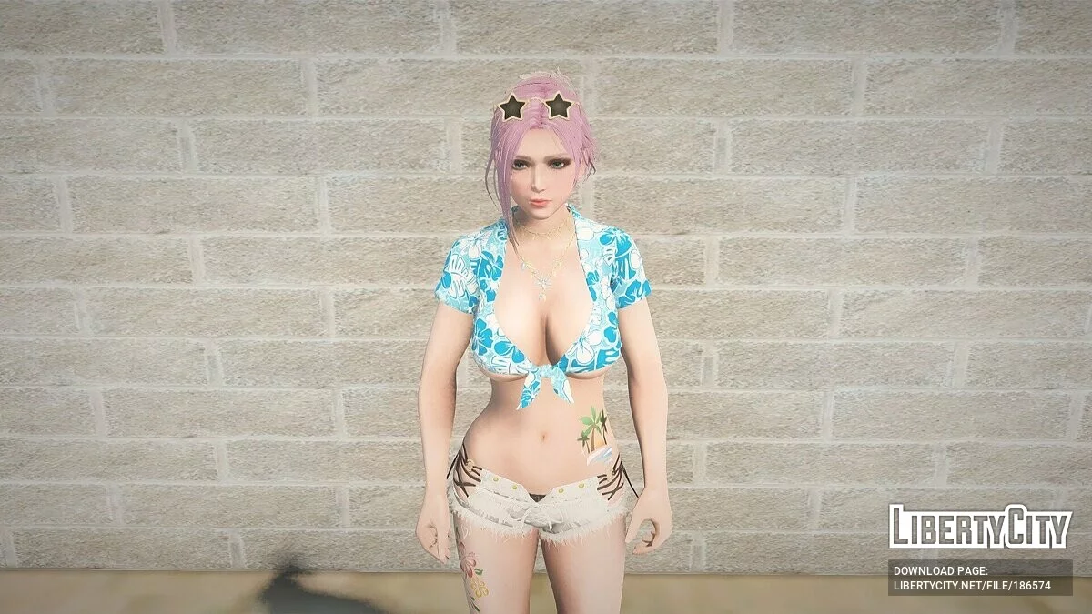 Элиза в сексуальном наряде / GTA San Andreas