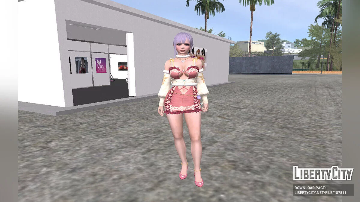 Фиона из DOAXVV (Макияж Neige) / GTA San Andreas