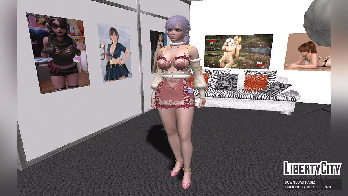 Фиона из DOAXVV (Макияж Neige) / GTA San Andreas