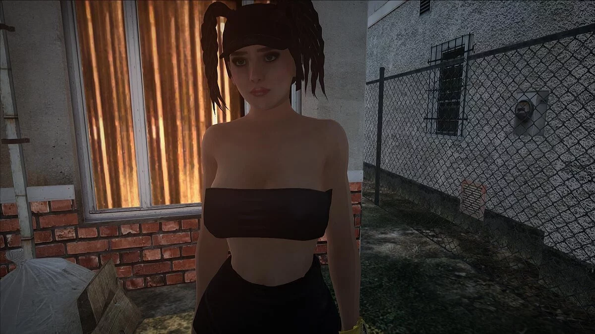 Рандомная девушка в сексуальном наряде / GTA San Andreas
