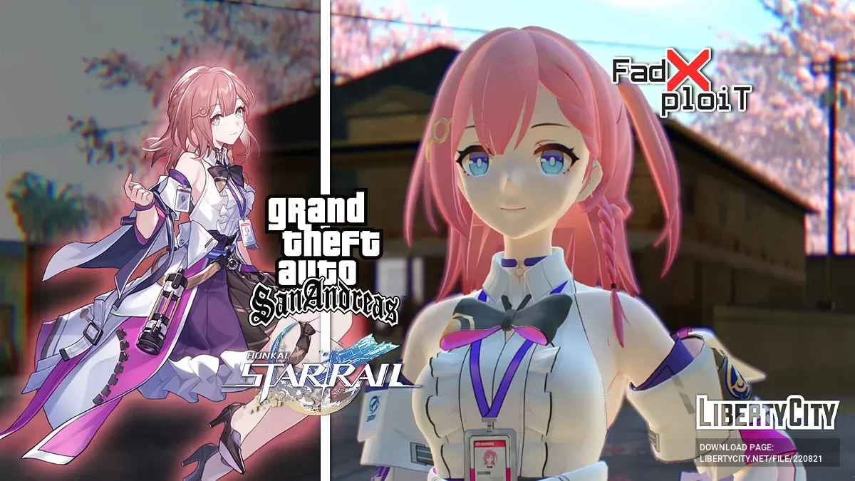 Аста из Honkai: Star Rail / GTA San Andreas