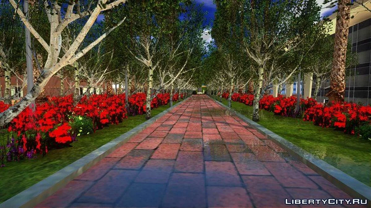 Обновленный парк в Лас-Вентурасе / GTA San Andreas