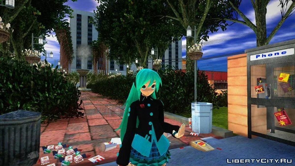 Обновленный парк в Лас-Вентурасе / GTA San Andreas