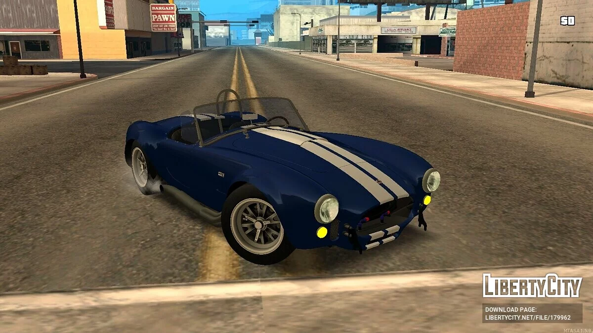 Shelby Cobra + CCD / GTA San Andreas