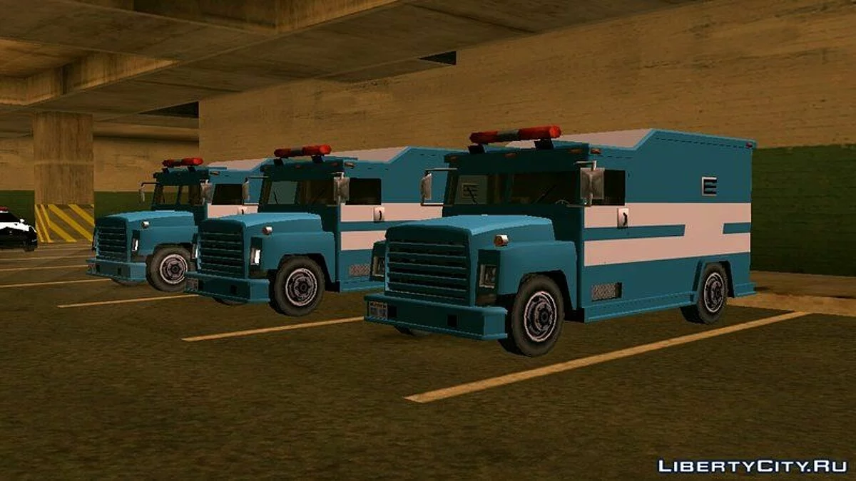 Riot Police Van (Securicar x Enforcer Style) / GTA San Andreas