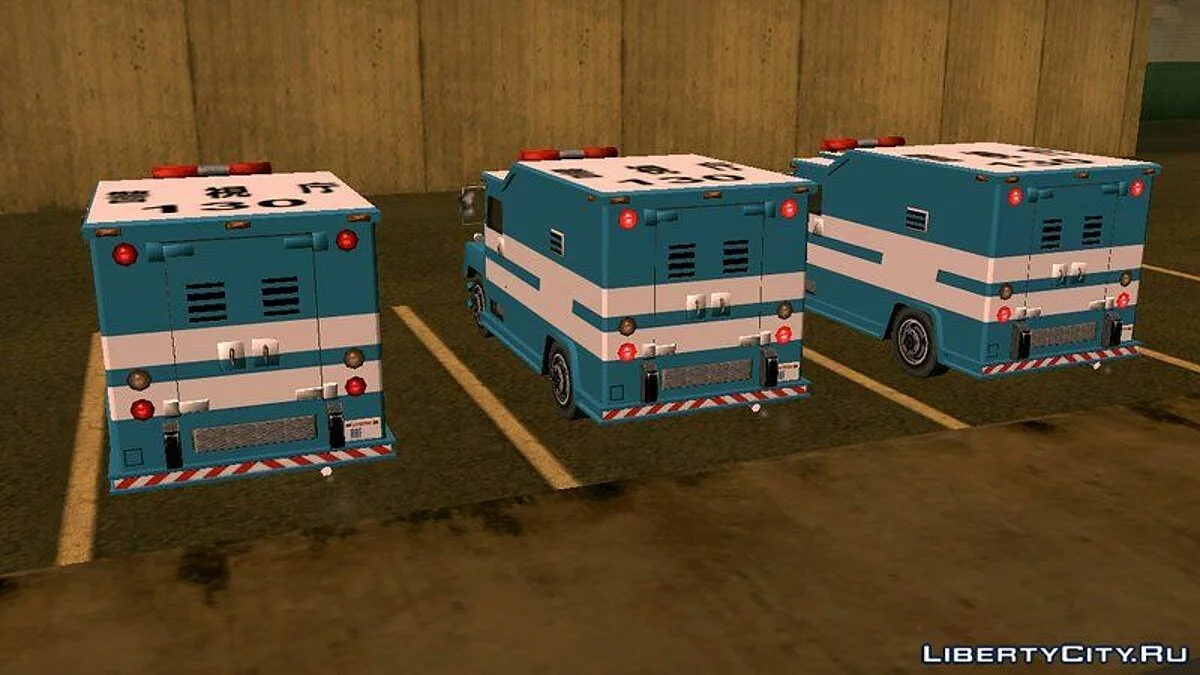 Riot Police Van (Securicar x Enforcer Style) / GTA San Andreas
