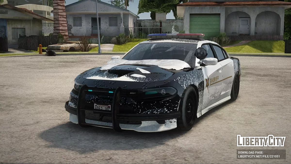 Dodge Charger Los Santos Sheriff Departament Winter Edition / GTA San Andreas