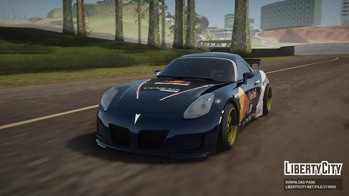 Pontiac Solstice Redbull / GTA San Andreas