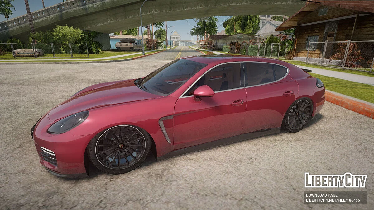 Porsche Panamera Turbo S / GTA San Andreas