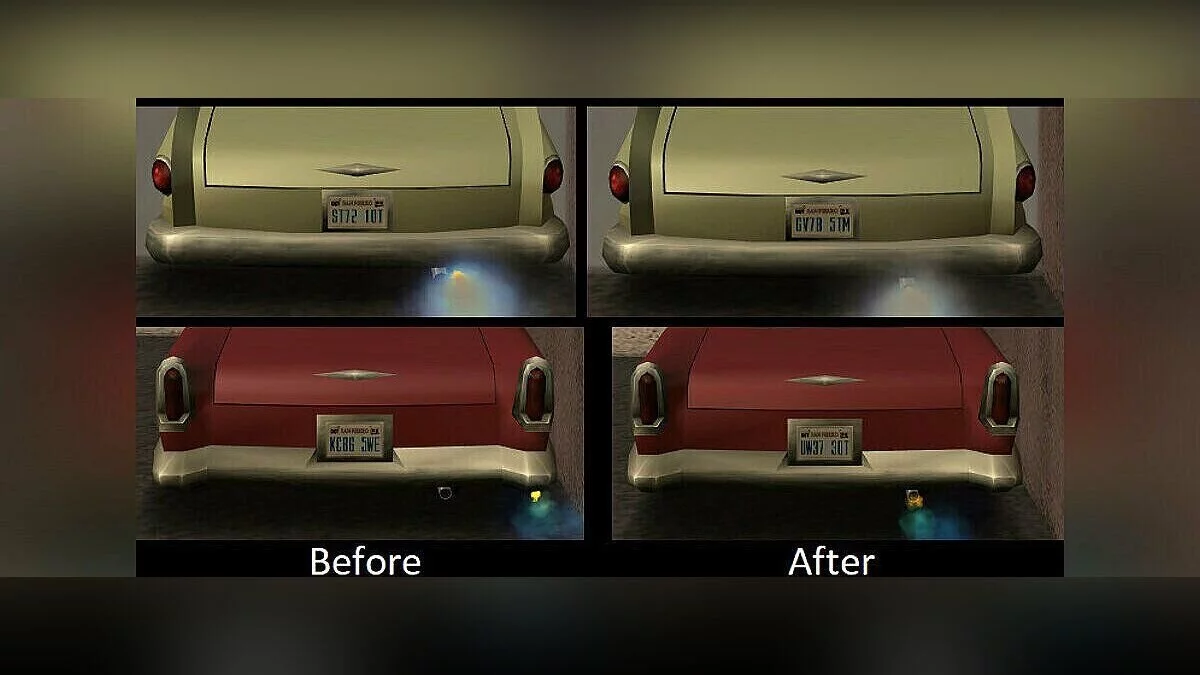 Исправления транспортных средств / GTA San Andreas