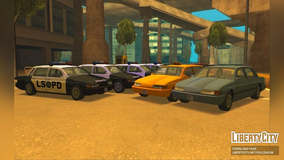 Solair Sedan Pack / GTA San Andreas