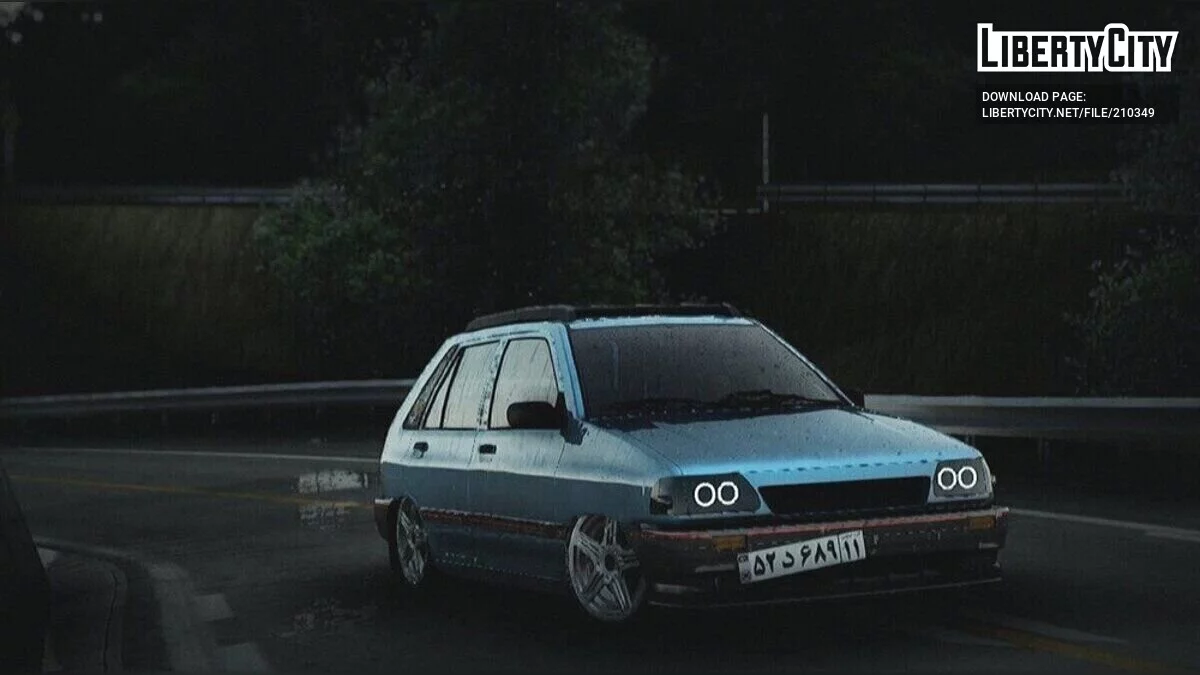 Saipa Pride - Japanese Hatchback Sport / GTA San Andreas
