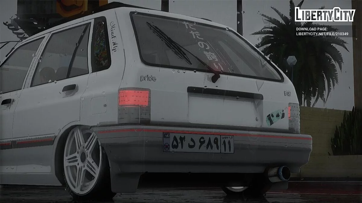 Saipa Pride - Japanese Hatchback Sport / GTA San Andreas