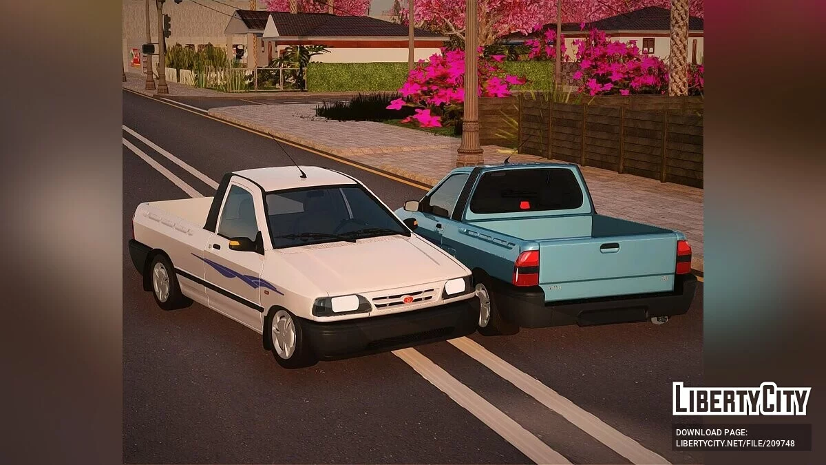 Saipa Pride 151 / GTA San Andreas