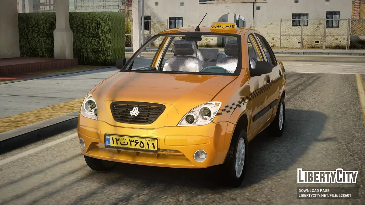 Saipa Tiba Taxi / GTA San Andreas