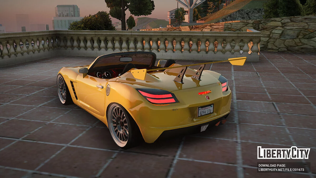 Saturn Sky Roadster / GTA San Andreas